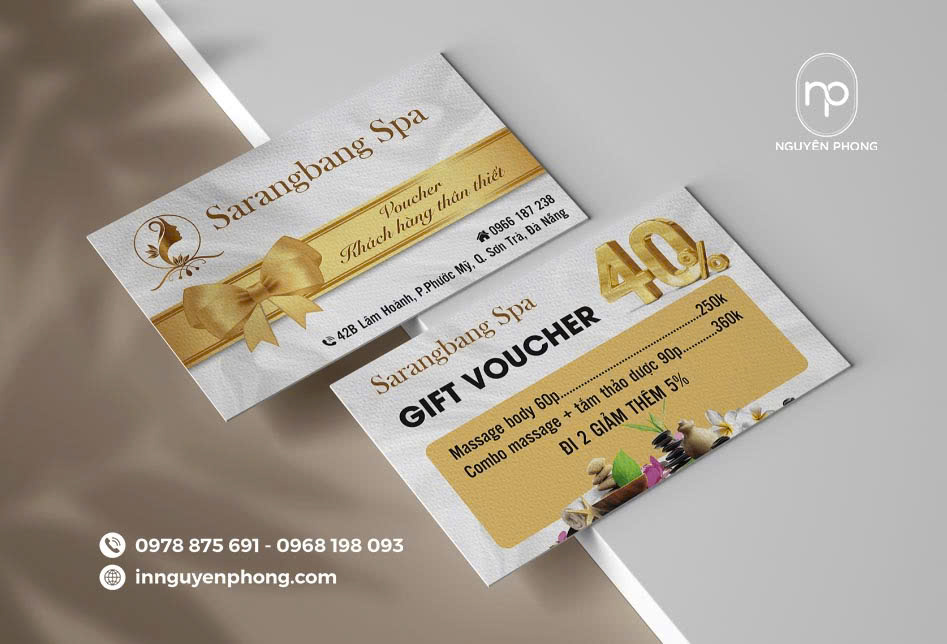 Voucher kích thước card